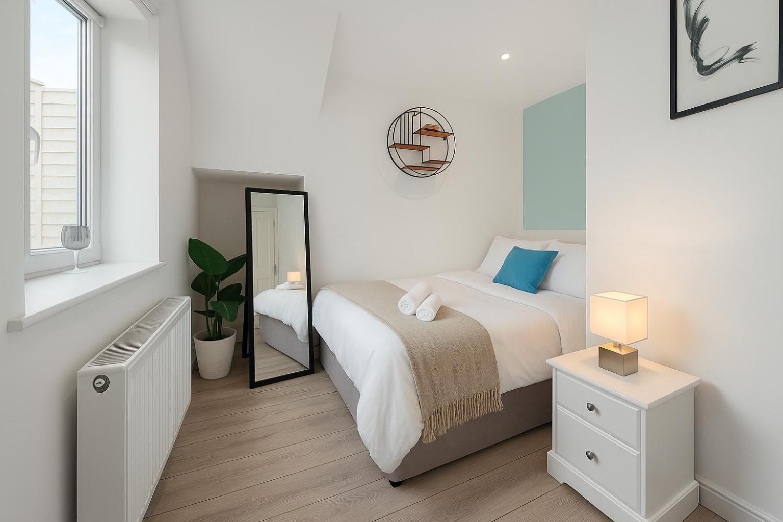 Stylish Large 3-bed Apartment, Quick Access To Sights, Free Parking Appartement Londen